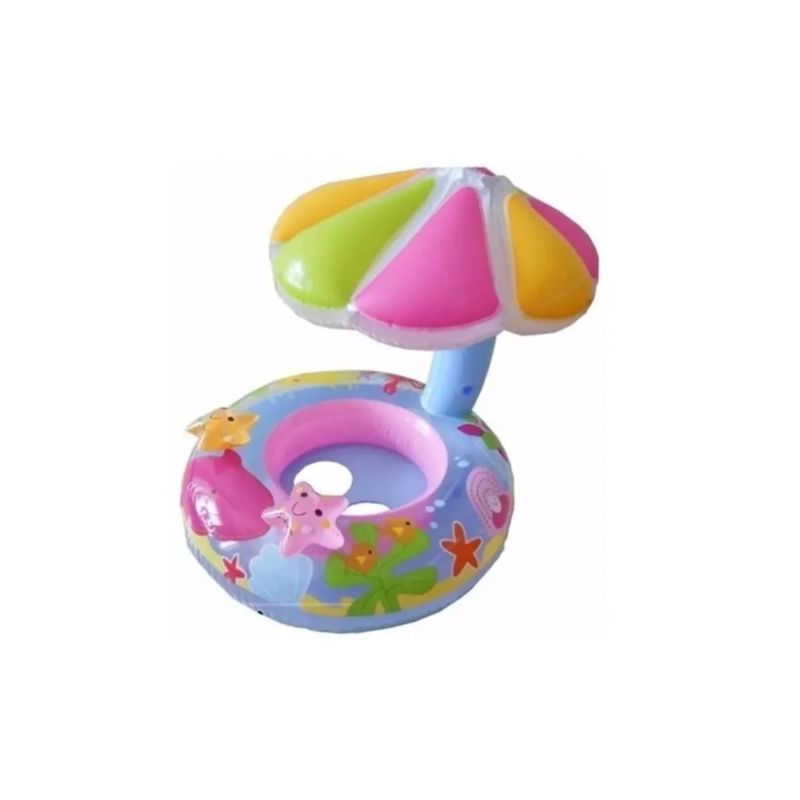 GENERICO - Flotador Para Bebe Flotador Niña Flotador Inflable Sombrilla