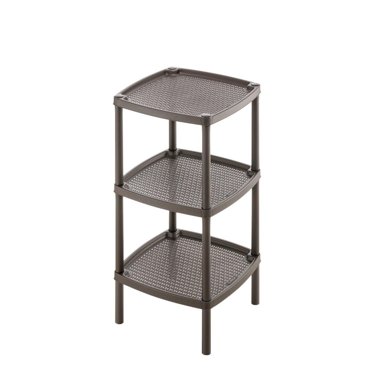 RIMAX - Estante plastico 3 niveles 35x35x71.5 cm Mocca Rimax…