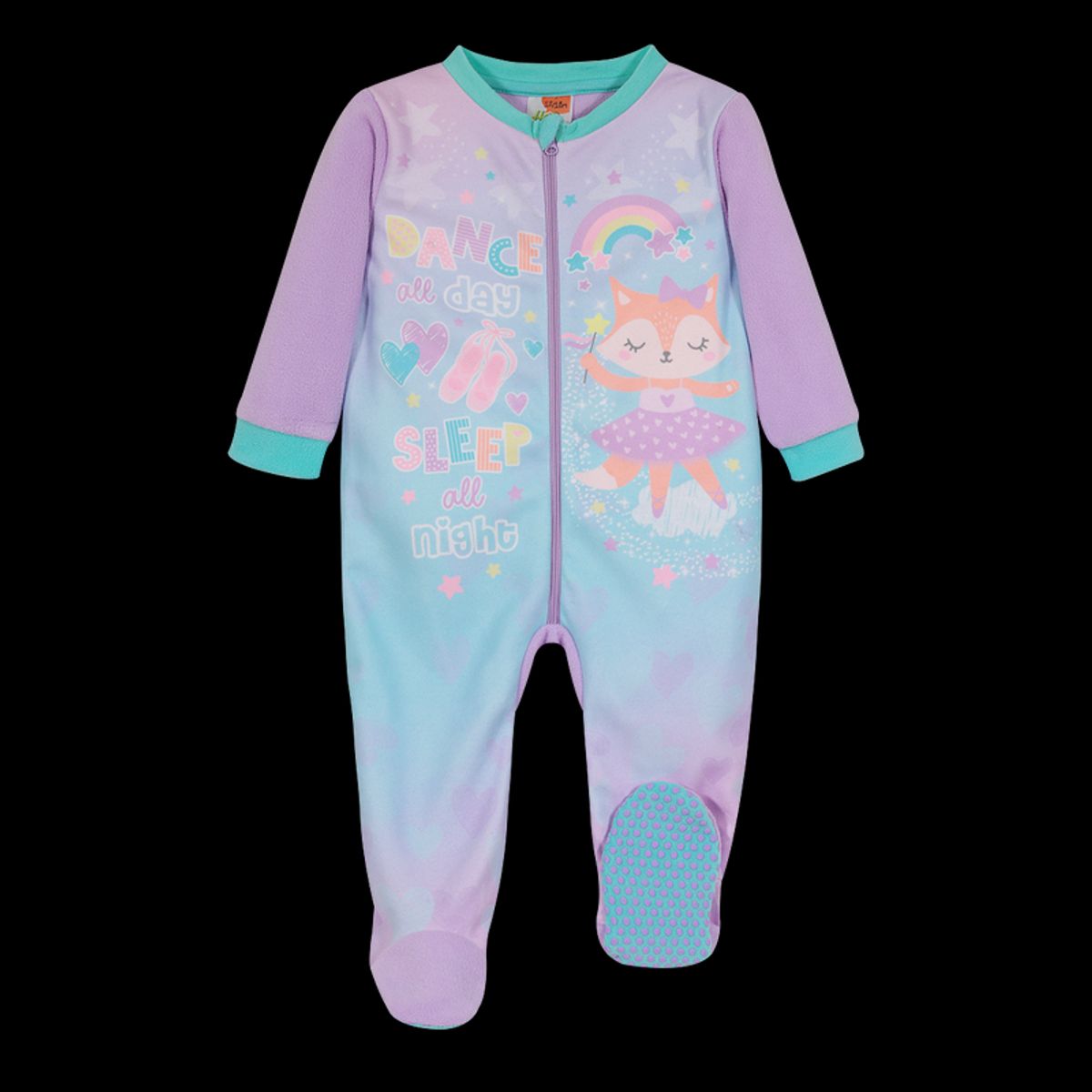 H2O WEAR - Pijama Bebé Niña Entero Polar Sustentable Lila H2O Wear H2O WEAR