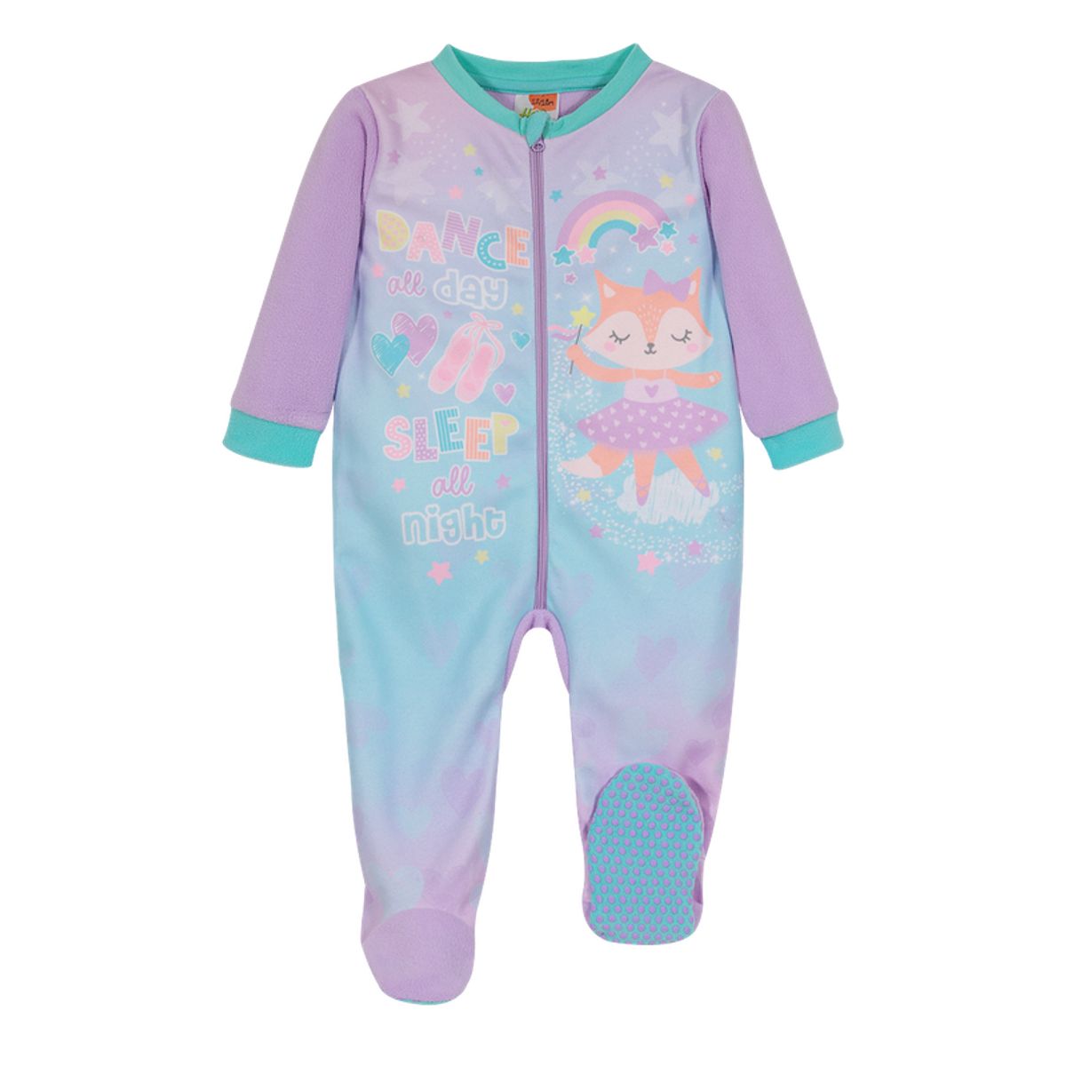 H2O WEAR - Pijama Bebé Niña Entero Polar Sustentable Lila H2O Wear H2O WEAR