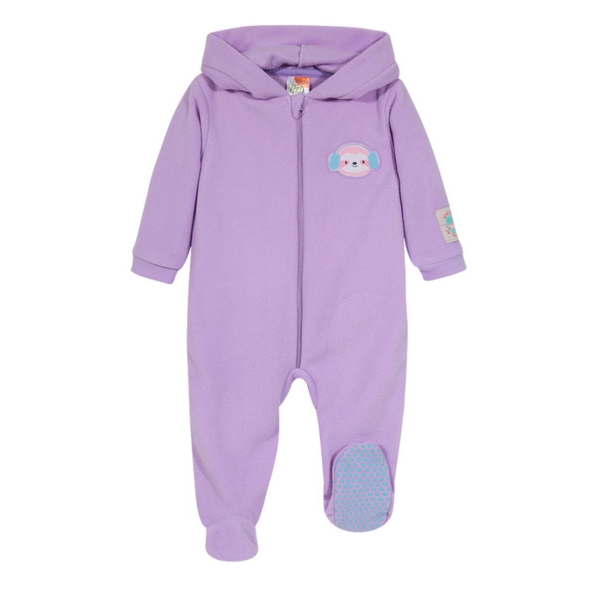 H2O WEAR - Pijama Bebé Niña Entero c/Gorro Polar Sustentable Lila H2O Wear H2O WEAR