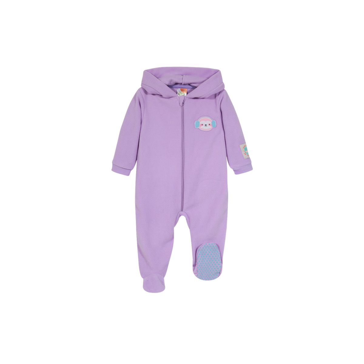 H2O WEAR - Pijama Bebé Niña Entero c/Gorro Polar Sustentable Lila H2O Wear H2O WEAR