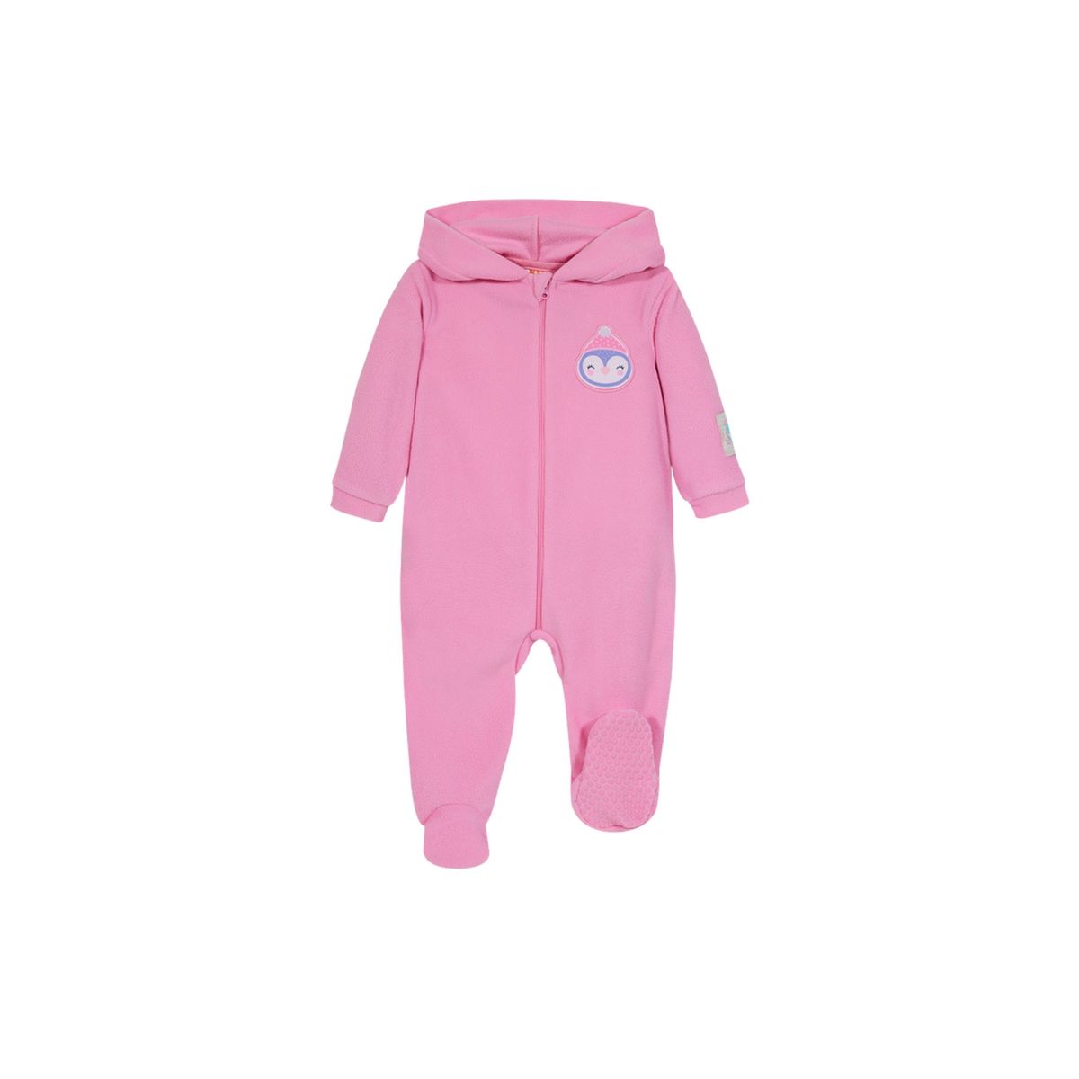 H2O WEAR - Pijama Bebé Niña Entero c/Gorro Polar Sustentable Rosado H2O Wear H2O WEAR