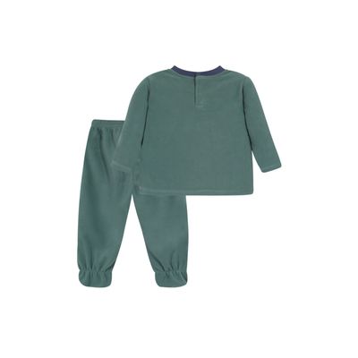 Imagen 2 del producto Pijama Bebé Niño Conjunto Polar Sustentable Verde