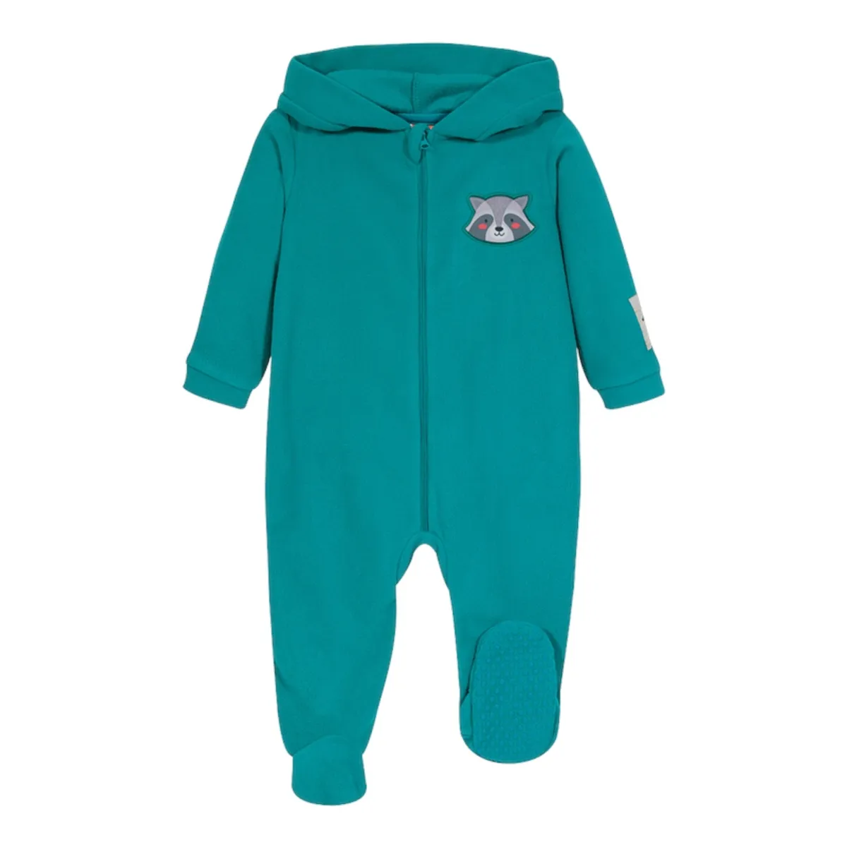 H2O WEAR - Pijama Bebé Niño Entero c/Gorro Polar Sustentable Azul Petróleo H2O Wear H2O WEAR