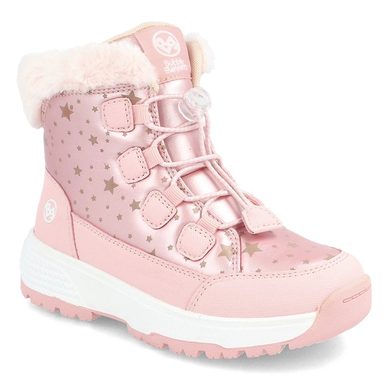 BUBBLE GUMMERS - BOTÍN NIÑA BUBBLEGUMMERS LEVI ROSADO PALIDO 34-38