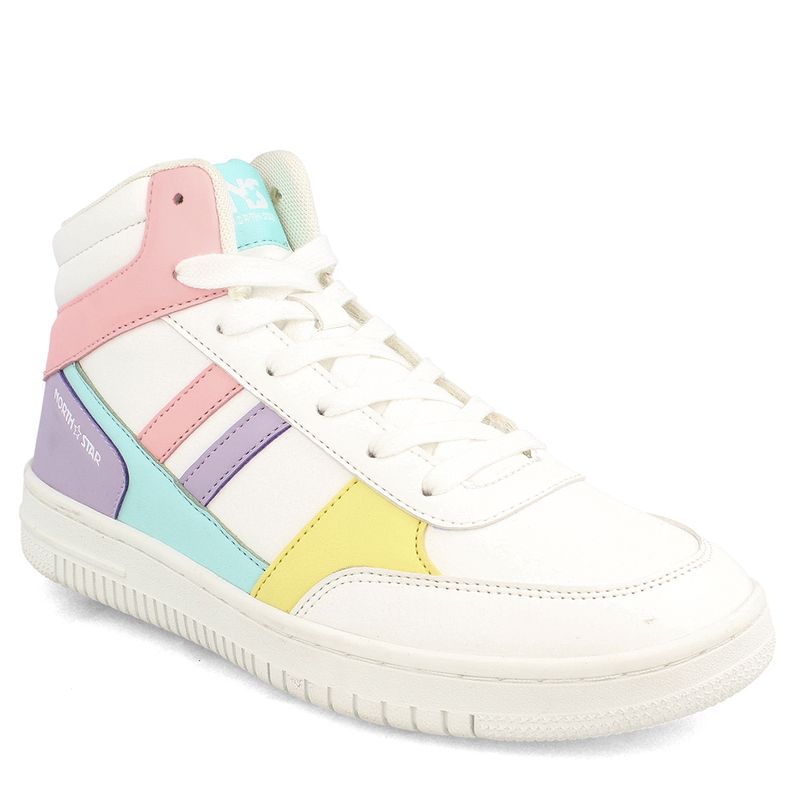 NORTH STAR - ZAPATILLA CAÑA ALTA MUJER NORTH STAR TANK MULTICOLOR