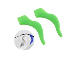 GENERICO - 1 Par Gancho Grande Sujetador Anti Caída Para Gafas Verde