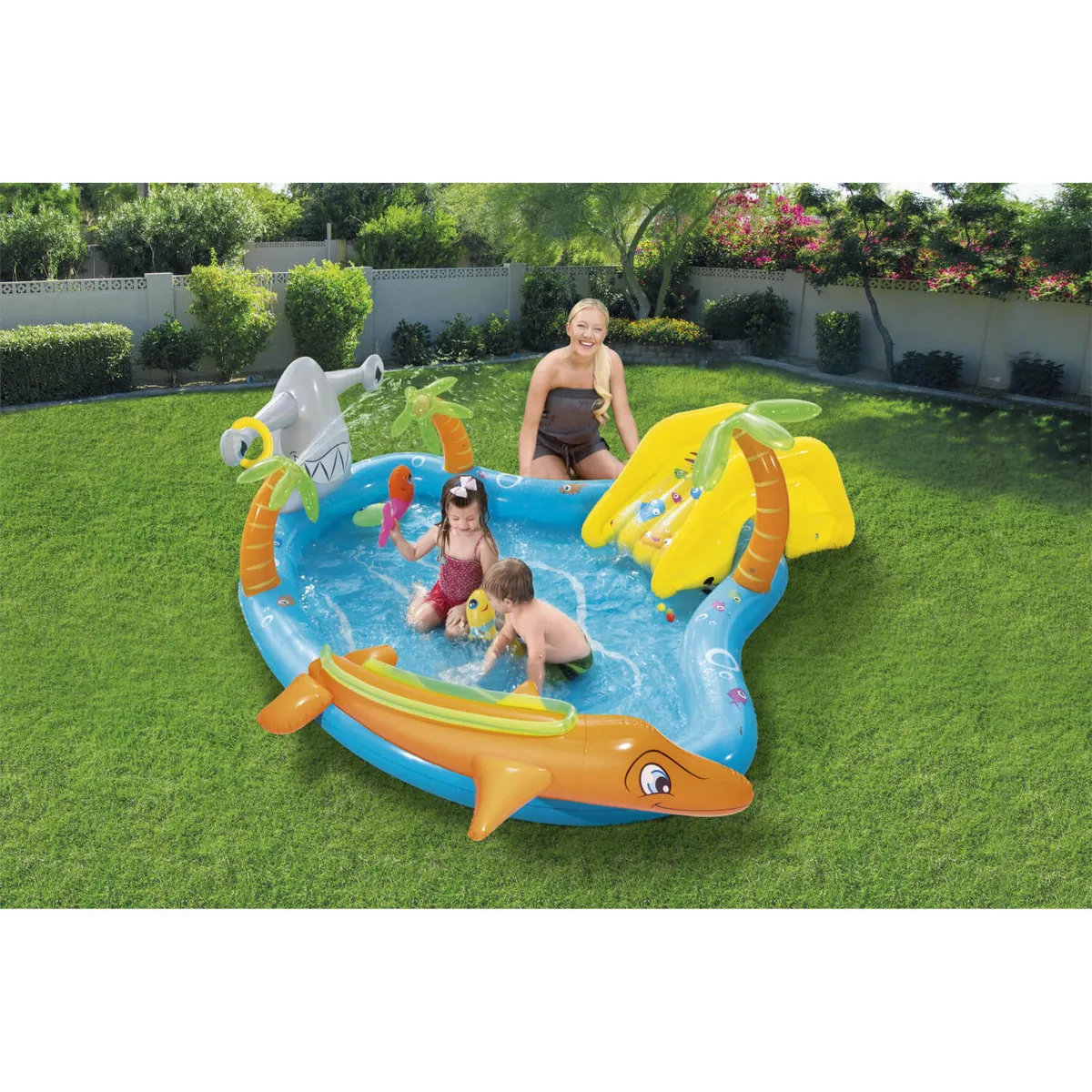 BESTWAY - Parque inflable Sea Life 2.80MX2.57MX87Cms Bestway
