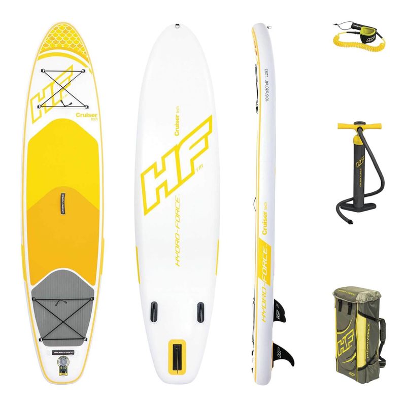 BESTWAY - Sup Inflable Cruiser Tech Set Hydro-Force™ 3.20MX76CmX15Cm Bestway