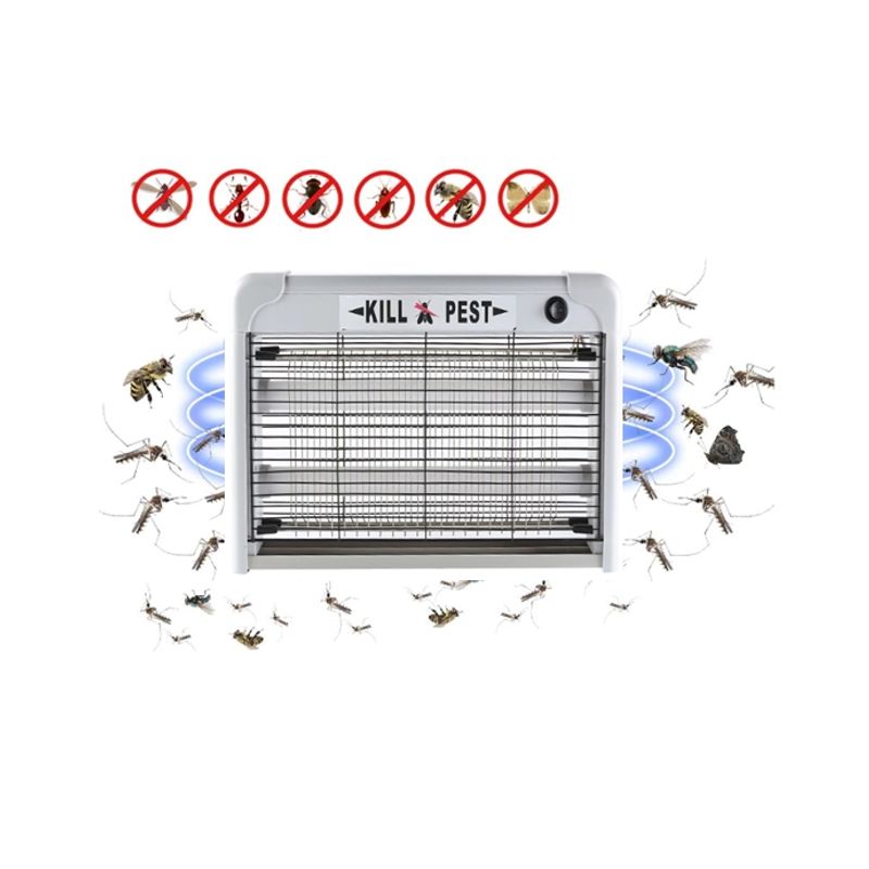 GENERICO - Mata Moscas Zancudos Mosquitos Trampa Electrica 20w