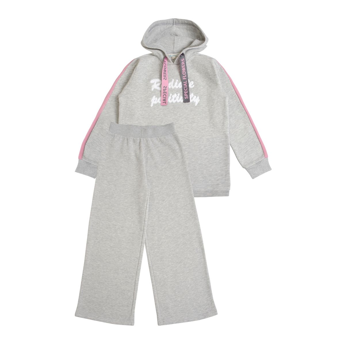 EXCEPTION - Conjunto Poleón y Pantalón de Buzo Franela Niña Exception