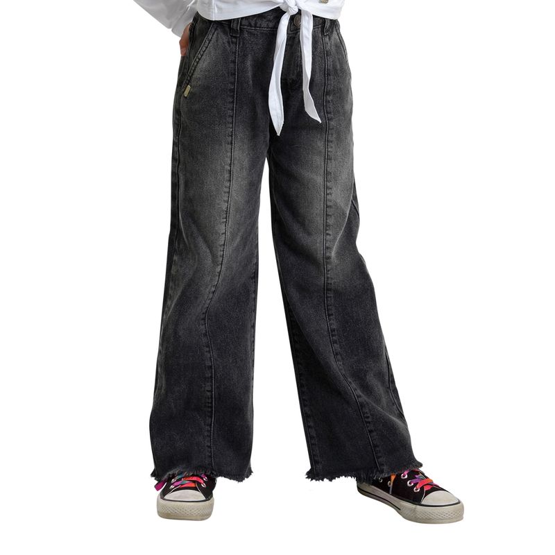 EXCEPTION - Jeans Ancho Niña Exception