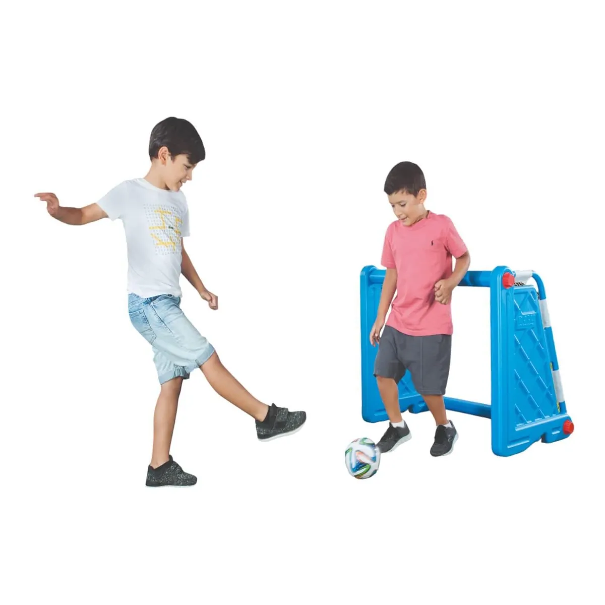 DOLU - Arco De Futbol Azul 100x55x75 Cms Dolu