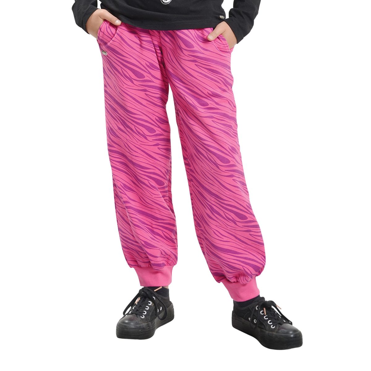 EXCEPTION - Pantalón de Buzo Franela Niña Exception