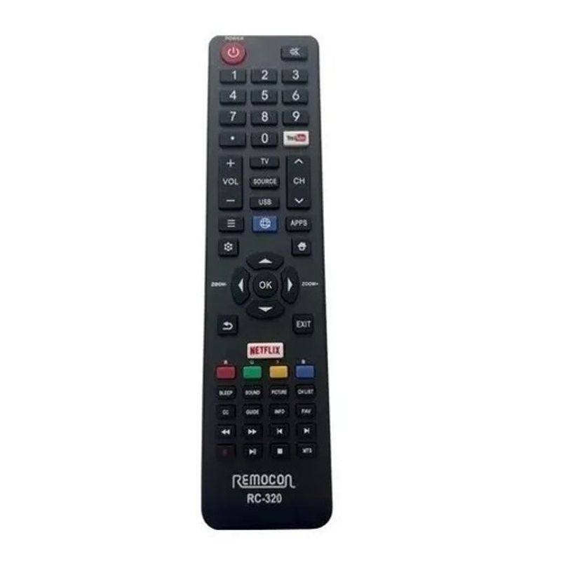 GENERICO - Control Remoto Compatible Con Master G Recco Rc320