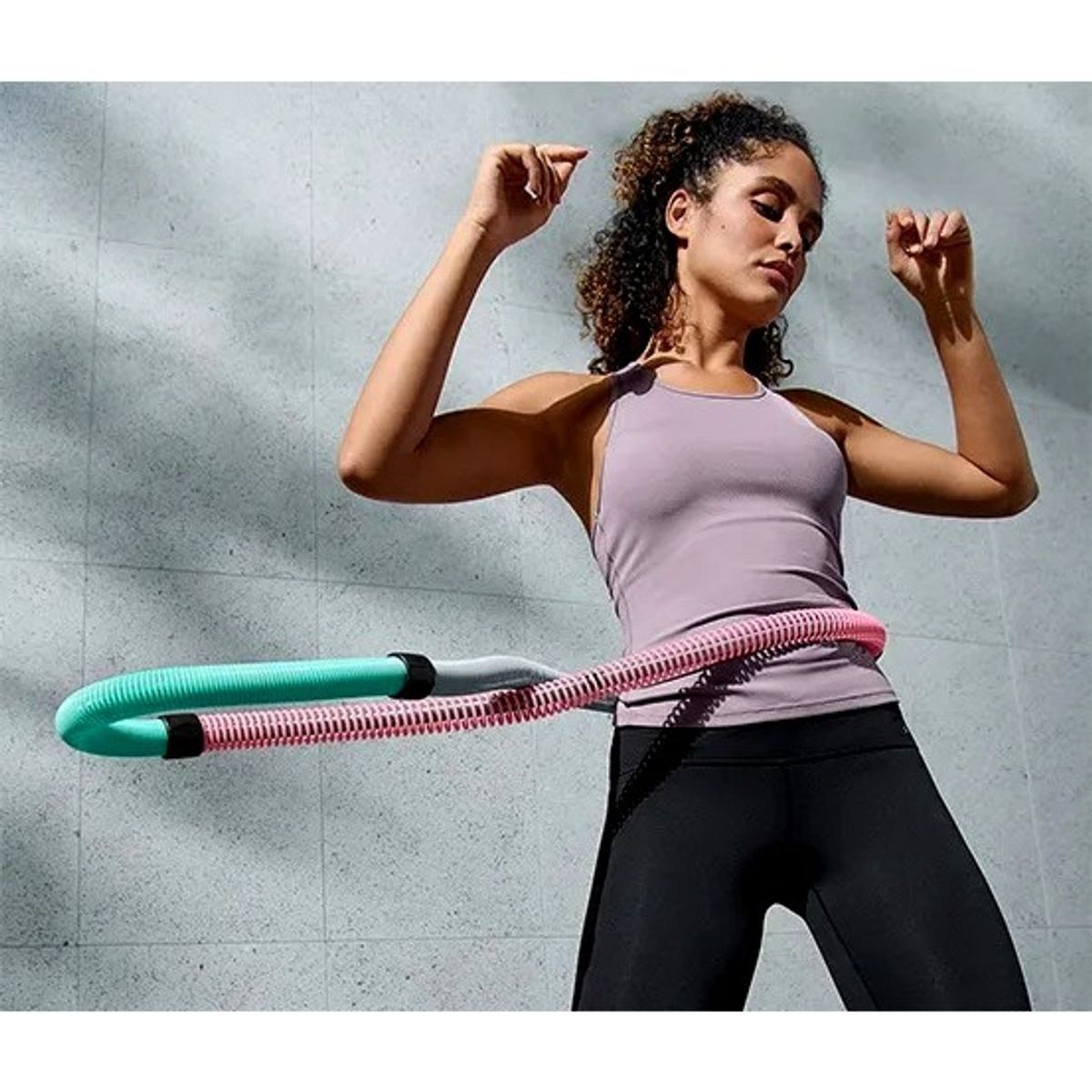 TCHIBO - Anillo Entrenamiento Fitness Hoola Hoop Flexible Tchibo