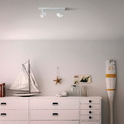 Imagen 2 del producto AMPOLLETA GU10 5W LUZ NEUTRA DIMEABLE BLANCA