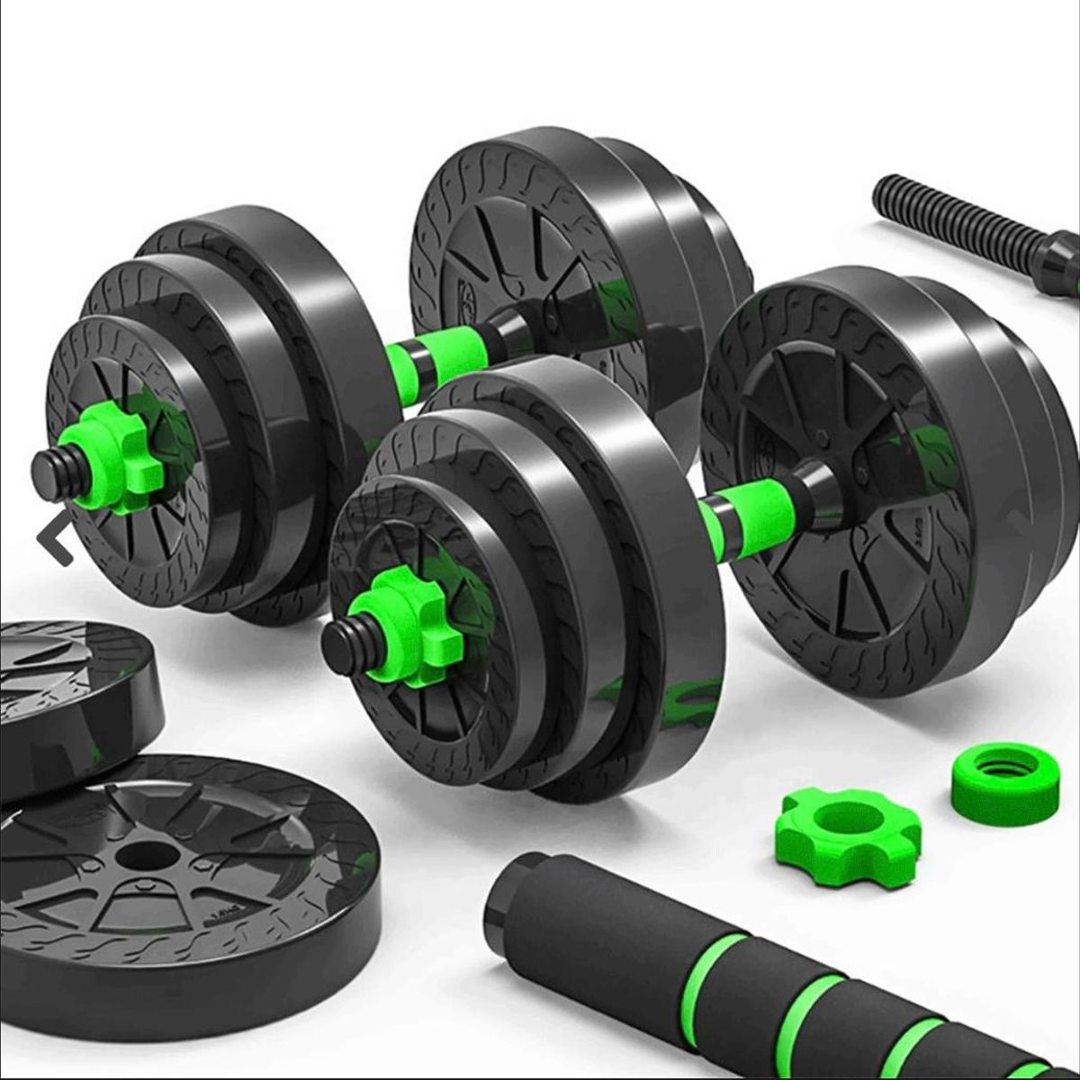 GENERICO - Kit de mancuernas 20kg.