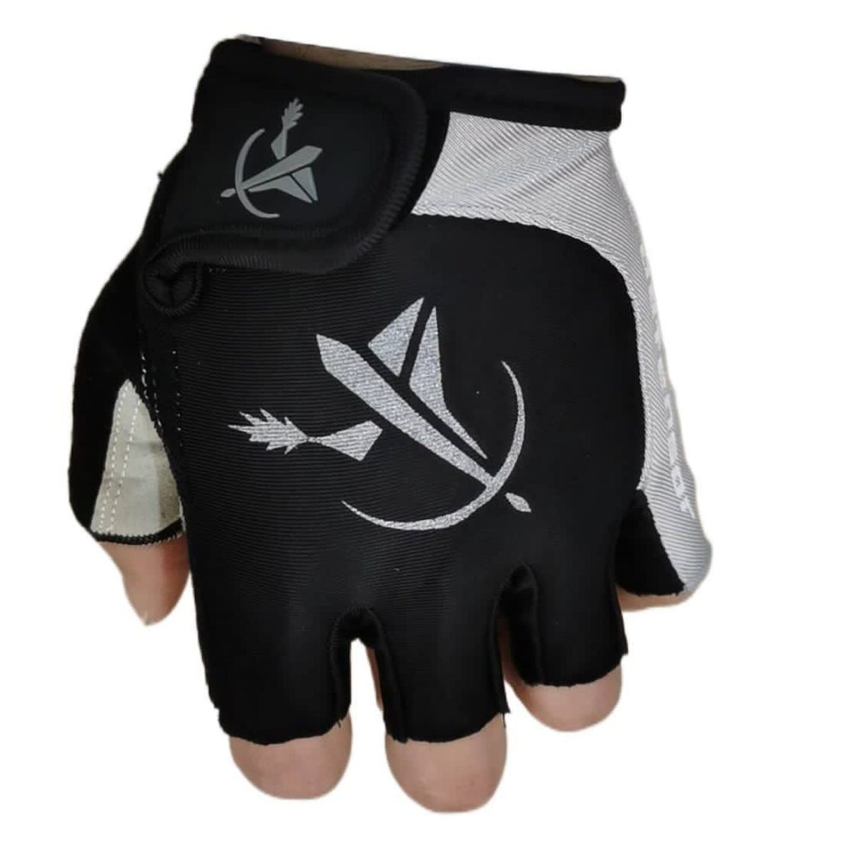 GENERICO - Guantes cortos antideslizantes deportivos gris M