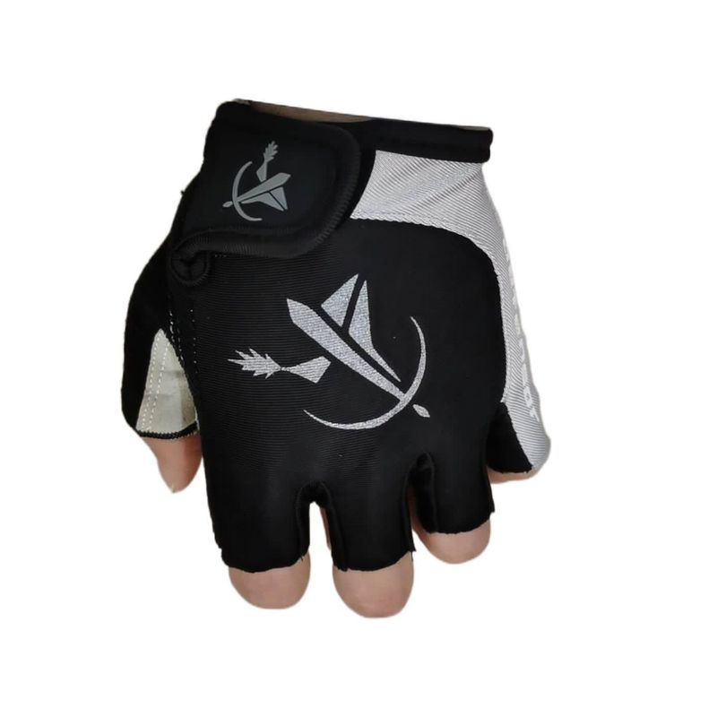 GENERICO - Guantes cortos antideslizantes deportivos gris M