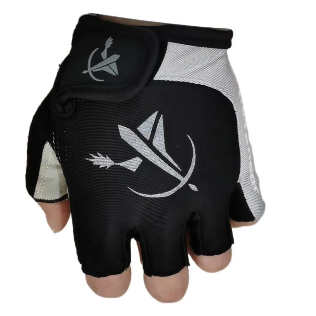 GENERICO - Guantes cortos antideslizantes deportivos gris L