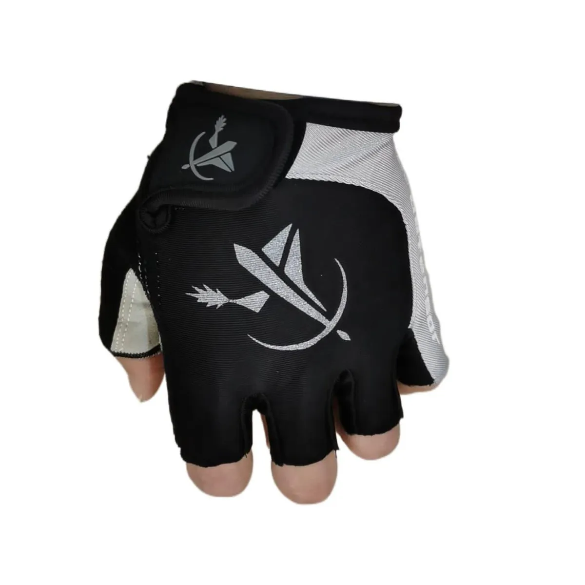 GENERICO - Guantes cortos antideslizantes deportivos gris L