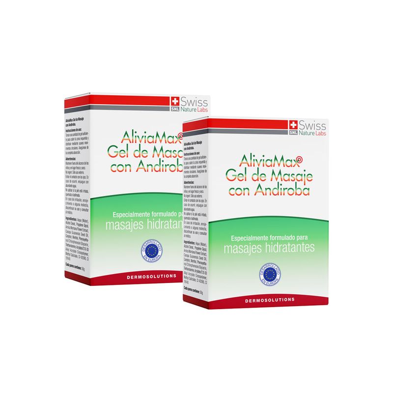 ALIVIAMAX - Aliviamax - 2 Estuches con 2 frascos (2 Meses)