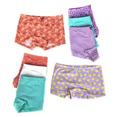GIOVACCHINO - Pack de 8 Calzon Boxer Pantaleta Algodón Niña.