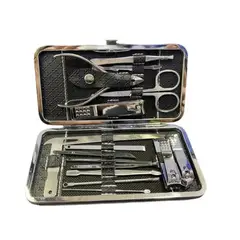 GENERICO - Set Manicura Set Pedicure Corta Uñas Lima Cuticulas 16pcs