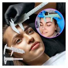 GENERICO - Paquimetro o Pie de Metro para diseño de cejas