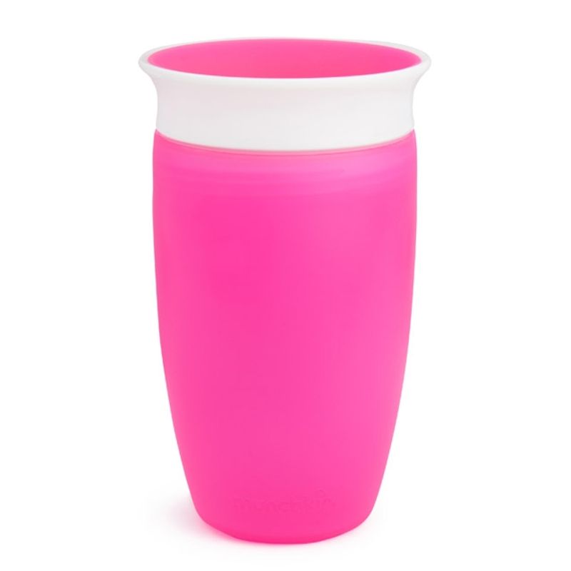 MUNCHKIN - Vaso Antiderrame MUNCHKIN Miracle 360° 296ml 12m Rosado