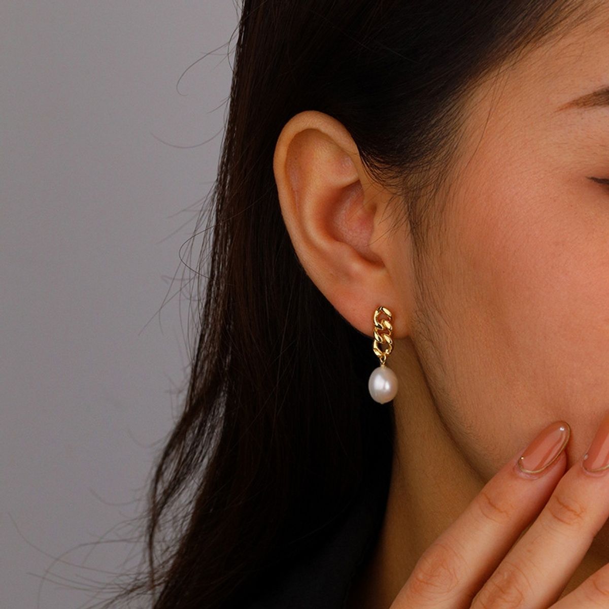 GENERICO - Aros Cadena Cubana y Perla De Rio