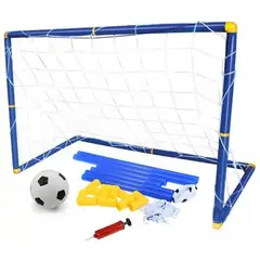 GENERICO - Set Arco Futbol Armable Pelota Bombin Para Niños
