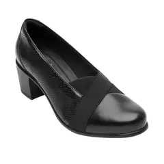 FLEXI - Zapato Mujer Cuero Renata Negro
