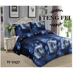 GENERICO - Cobertor de invierno Plush con Chiporro 2 plazas - Gatitos