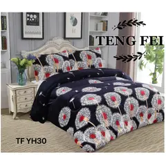 GENERICO - Cobertor de invierno Plush con Chiporro 2 plazas - Flores