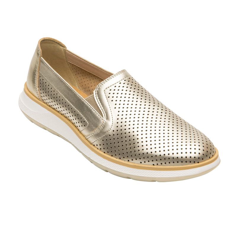 FLEXI - Zapatilla Mujer Rosaura Dorado Flexi