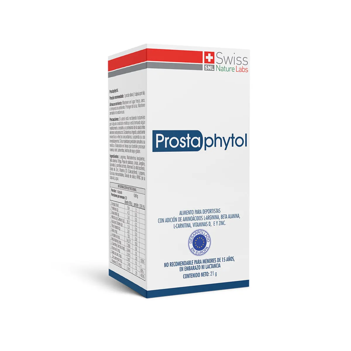PROSTAPHYTOL - Suplemento Alimenticio Prostaphytol Salud Alivio Prostata 30 Capsulas
