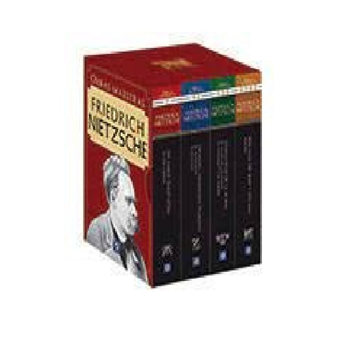 EDIMAT LIBROS - FRIEDRICH NIETZSCHE OBRA MAESTRA 4 TOMOS