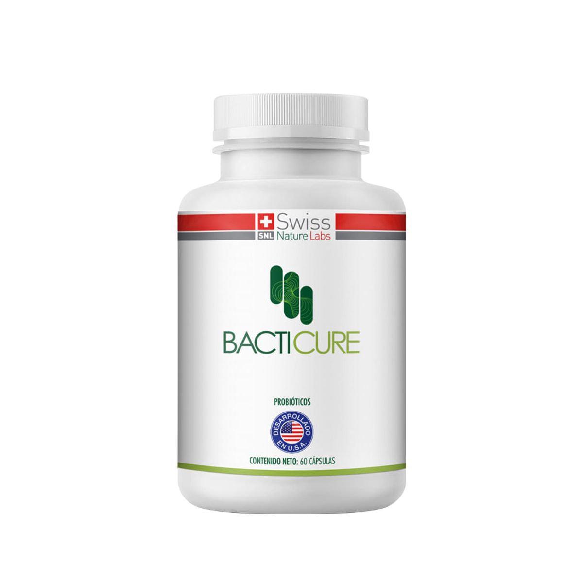 BACTICURE - Bacticure Salud Intestinal 60 Capsulas