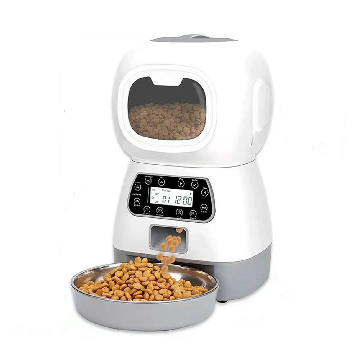 GENERICO - Comedero Automatico Dispensador Inteligente Gato Perro