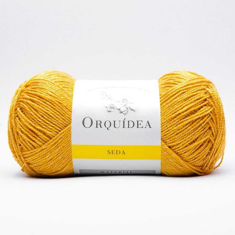 GENERICO - Hilo Seda Orquidea 100grs. - Mostaza 907