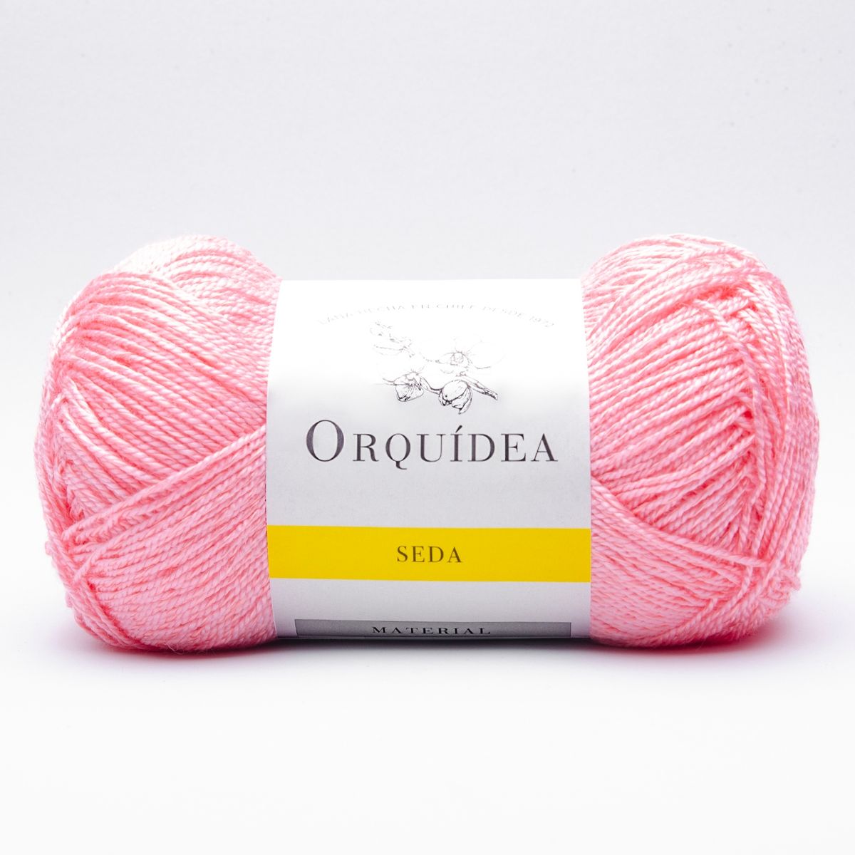 GENERICO - Hilo Seda Orquidea 100grs. - Rosado Fuerte 911