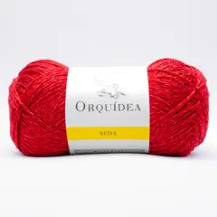 GENERICO - Hilo Seda Orquidea 100grs. - Rojo Italiano 913