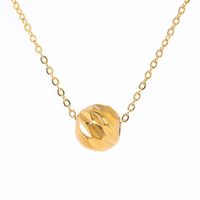 Collar Mujer Gargantilla Perla Baño Oro 18kt