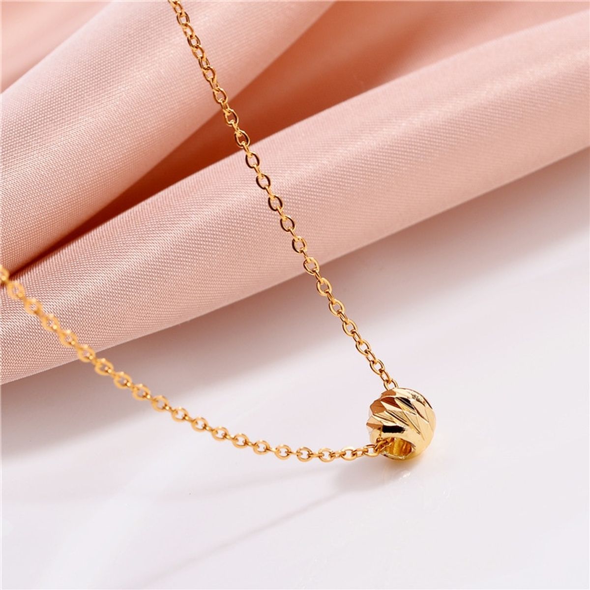 LUXURYJOYAS - Collar Mujer Gargantilla Perla Baño Oro 18kt