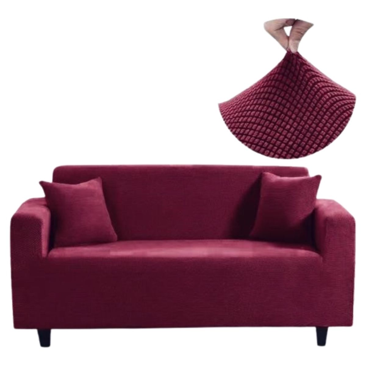 GENERICO - Fundas Sillón Sofá Elasticadas 4 Cuerpos Para Sofa Hasta 300Cm