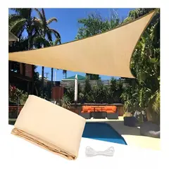 GENERICO - Toldo Vela Sombra Toldos Plegables Lona Toldo Triangular 3x3