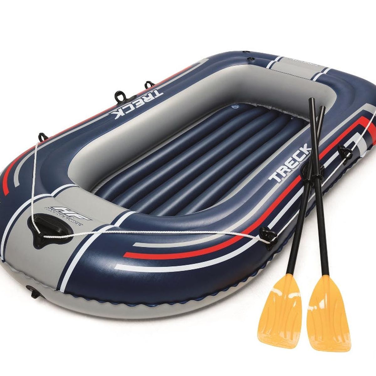BESTWAY - Bote Inflable Con Remos E Inflador Treck X1 2.28X1.21M Bestway